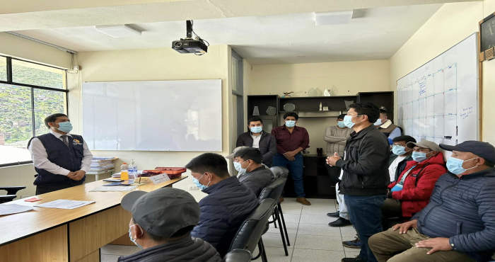 Director Regional De Salud Entregará Resolución Para La Creación Del Puesto De Salud De Quinuaragra
