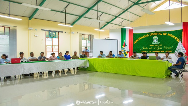 Municipalidad de Megantoni encamina conformación del comité distrital de Salud