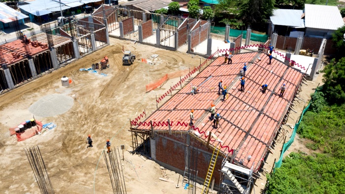 Chulucanas: En 32% avanza construcción de colegio San José en Paccha 