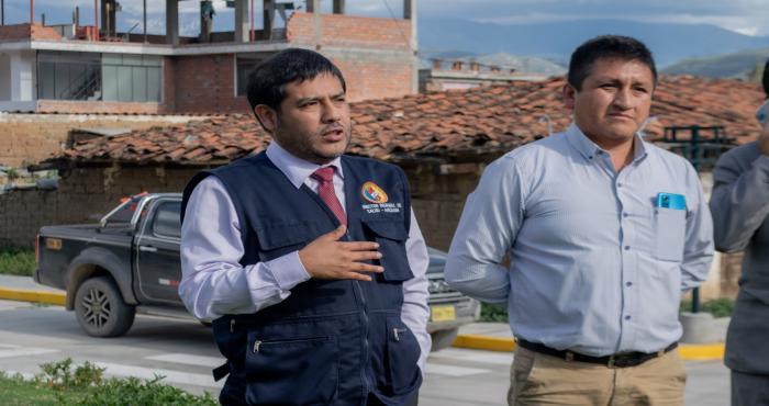 Director Regional De Salud Visito Terreno Donde Se Construirá Futuro Establecimiento De Salud En El Centro Poblado De Toma