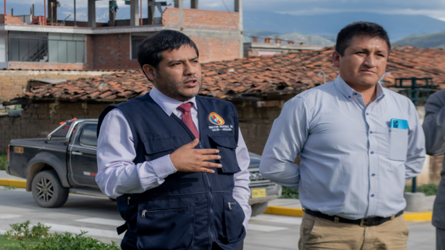 Director Regional De Salud Visito Terreno Donde Se Construirá Futuro Establecimiento De Salud En El Centro Poblado De Toma
