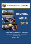 Vista preliminar de documento Memoria Anual 2016