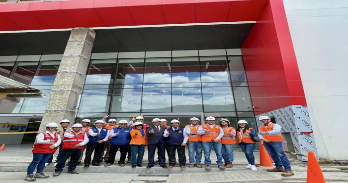 Director Regional De Salud De Áncash Inspecciona Avance De La Construcción Del Nuevo Hospital De Yungay