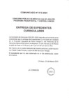 Vista preliminar de documento COMUNICADO 013-2024-ENTREGA DE EXPEDIENTES