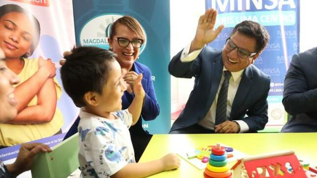 Ministro César Vásquez inauguró un nuevo Centro de Salud Mental Comunitaria en el distrito de Magdalena del Mar