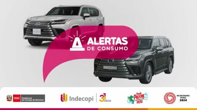 Más de 60 vehículos de la marca Lexus LX 500D y LX 600 presentarían problemas en el freno 
