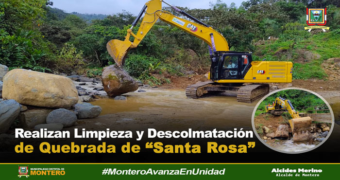 Continúan las actividades de Limpieza en las vías de comunicación de nuestro Distrito.