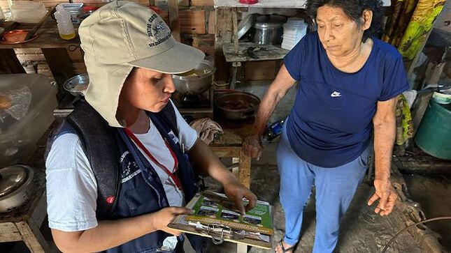 Loreto brigadas de salud inspeccionaron 800 viviendas de San Juan Bautista para eliminar potenciales criaderos de dengue