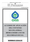 Vista preliminar de documento Acuerdo de Aplicación del Convenio Multilateral Iberoamericano de Seguridad Social