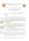 Vista preliminar de documento ORDENANZA MUNICIPAL N° 002-2024-MDC