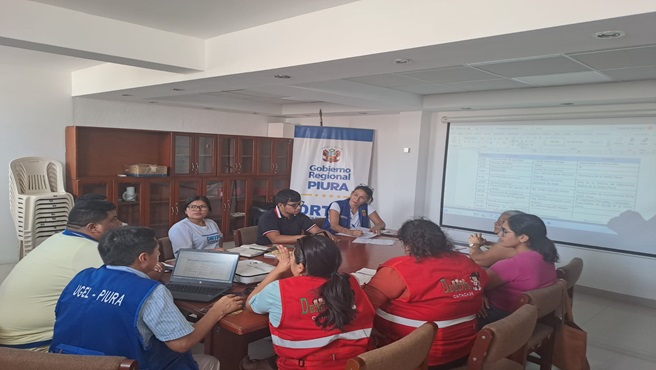 En la DRTPE Piura se llevó a cabo una reunión con la UGEL Piura para coordinar sobre buena practica "El Poder de Mi Voz Transforma al Mundo".