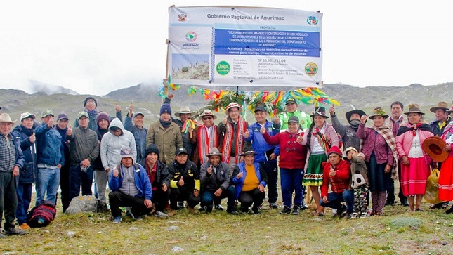 Más de 18 millones en beneficio de los criadores de vicuña de la región con la construcción de 19 cercos permanentes de mil hectáreas