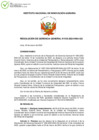 Vista preliminar de documento Resolución de Gerencia General N° 0018-2024-INIA-GG