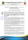 Vista preliminar de documento RESOLUCIÓN DE ALCALDÍA N° 067-2024-MDI/ALC