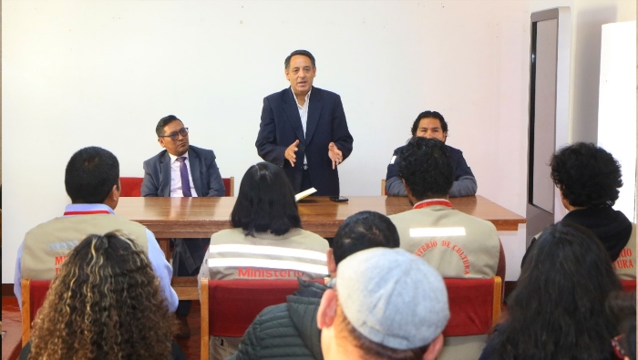 Ministerio de Cultura designa al gestor cultural, Edmundo Cordero, como director de la DDC Puno