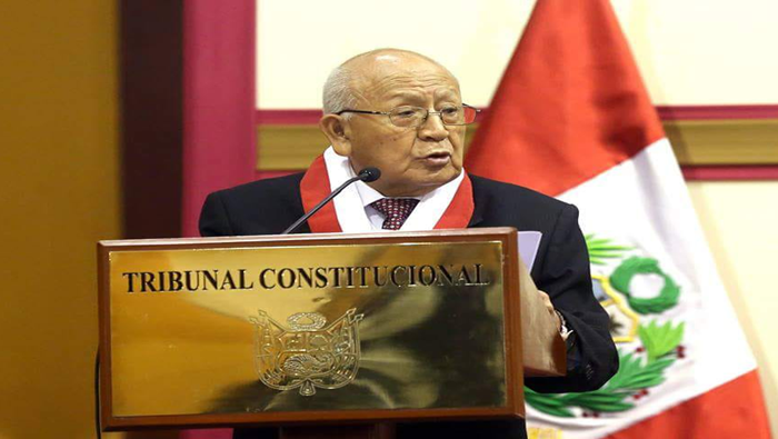 Presidente del TC Manuel Miranda Canales participó en conferencia internacional en la UNIFÉ