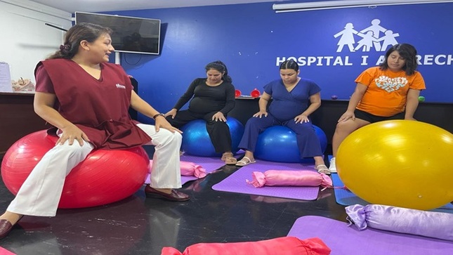 Hospital Albrecht promueve talleres de psicoprofilaxis para una maternidad responsable