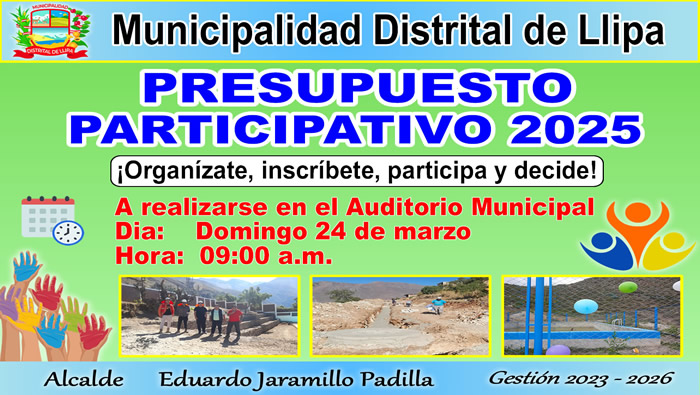 presupuesto participativo 2025