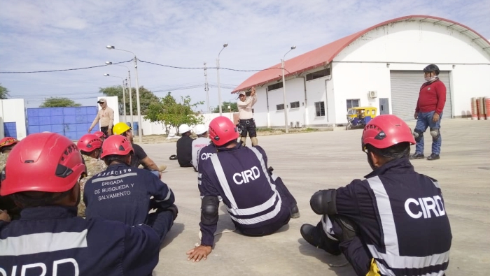 Personal judicial participó de curso básico de Lote de Cuerdas para Rescate