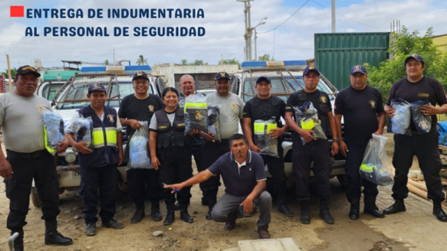 Entrega de indumentaria 