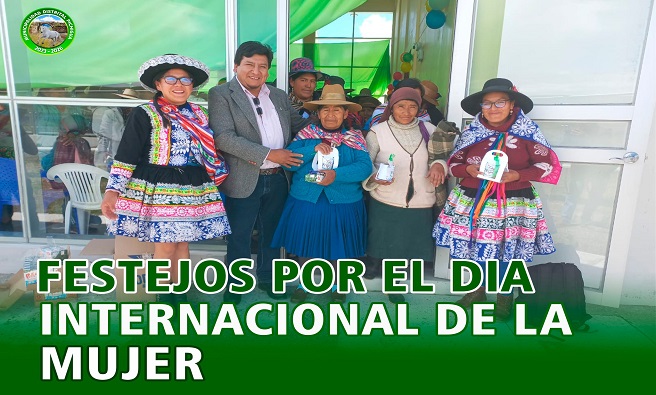 Festejos por el día Internacional de la Mujer