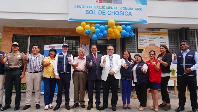 Chosica: Minsa inaugura el tercer centro de salud mental comunitaria que beneficiará a más de 78 000 habitantes