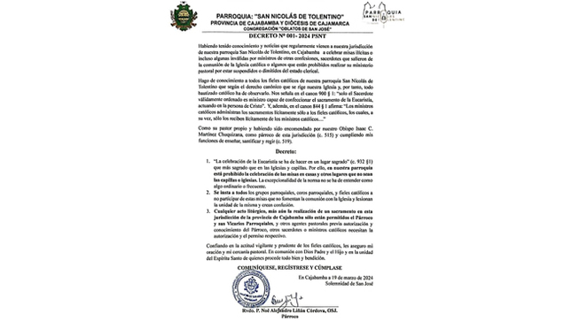 hace de conocimiento público