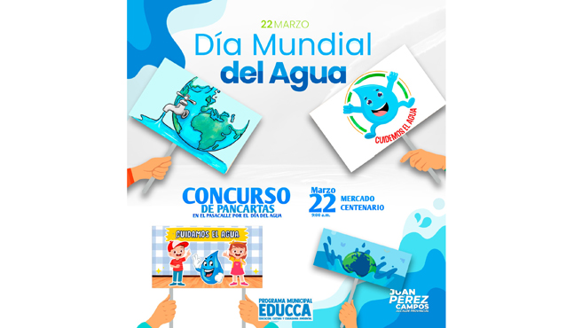 Festejemos juntos el día mundial del agua