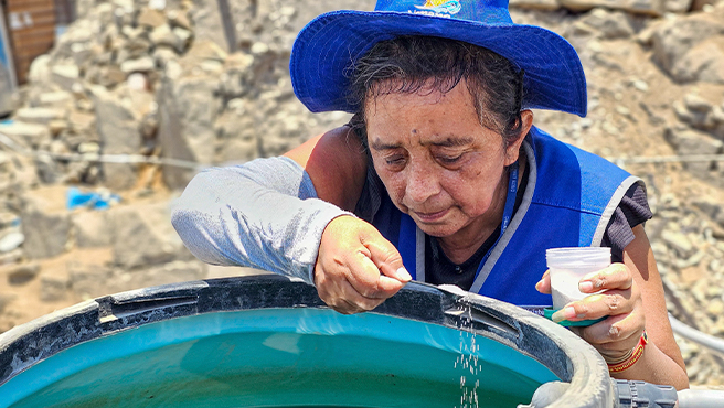 Foto 2 de Diris Lima Centro identifica más de 215 mil recipientes con agua con riesgo de reproducir el dengue