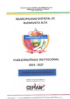 Vista preliminar de documento PLAN ESTRATEGICO INSTITUCIONAL 2024 - 2027