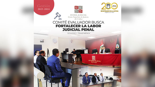 Comité Evaluador da inicio a las entrevistas a jueces supernumerarios de la especialidad Penal de la Corte del Callao: