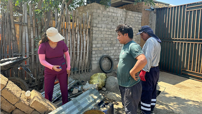 Centro de salud de Salas refuerza actividades para prevenir el dengue en el distrito
