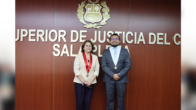 Abogado Luis Miguel Torres Bonifacio asumió el despacho del Quinto Juzgado de Investigación Preparatoria Permanente del Callao