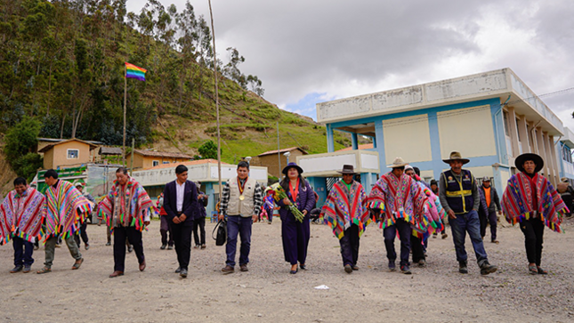 Corte Superior de Justicia de Cusco inauguró el Juzgado de Paz en la Comunidad Campesina de Quesccay