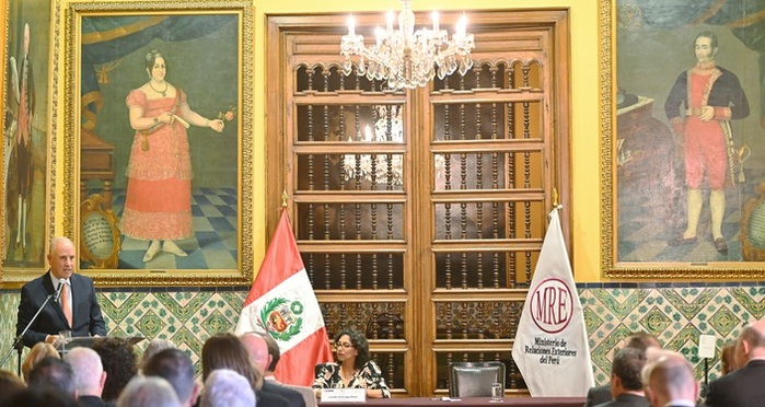 Palabras del canciller González-Olaechea con ocasión de la ceremonia de entrega de bienes culturales repatriados al Ministerio de Cultura