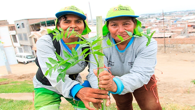 Chorrillos, aéreas verdes para todos