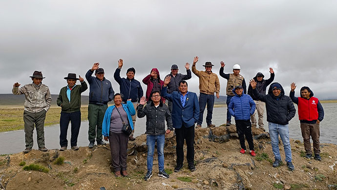 PRIDER avanza con la elaboración del expediente técnico del proyecto Laguna Yaurihuiri
