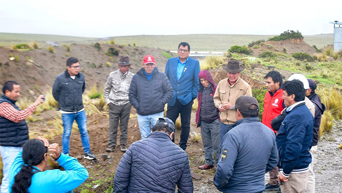 PRIDER avanza con la elaboración del expediente técnico del proyecto Laguna Yaurihuiri
