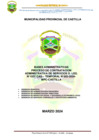 Vista preliminar de documento BASES ADMINISTRATIVAS PROCESO CONTRATACION N 003-2024 D.L 1057 CAS TEMPORAL