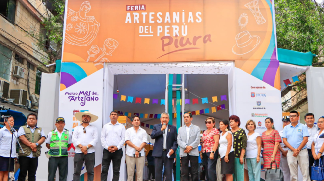 feria artesanías peruanas en Piura