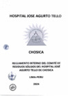 Vista preliminar de documento  REGLAMENTO DEL COMITÉ DE RESIDUOS SÓLIDOS ANEXO