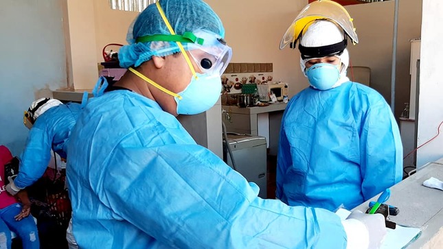 Paciente fue hospitalizada el jueves 23 de abril. Foto: Direción Regional de Salud de Madre de Dios