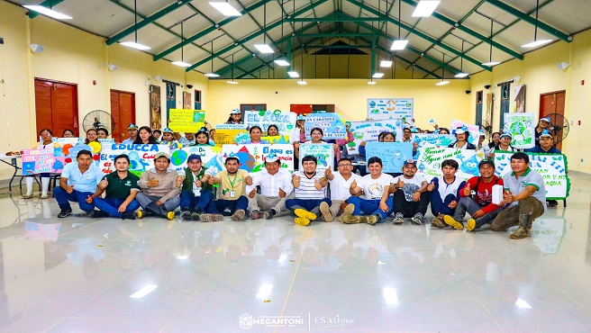 Dรญa mundial del agua: escolares y servidores pรบblicos participaron en concurso de pancartas