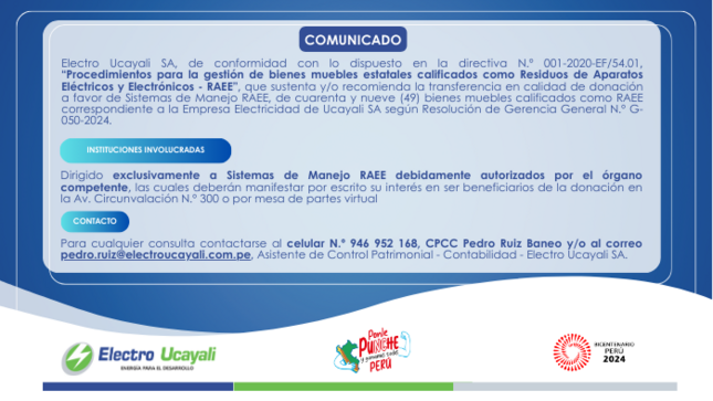 Comunicado AC-RAEE