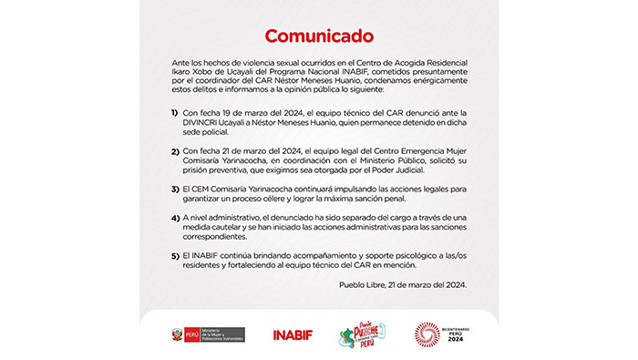 Comunicado