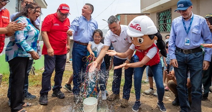 Ministerio de Vivienda inaugura obra que brinda agua potable a más de 13 mil vecinos de zonas altas de Puente Piedra