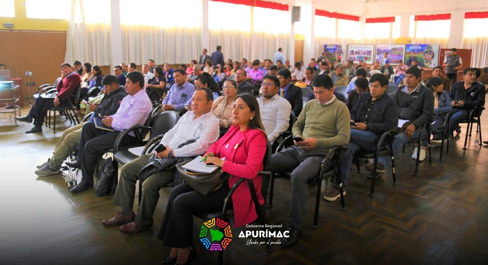 Gobierno regional de Apurímac desarrolló el taller de presupuesto participativo 2025