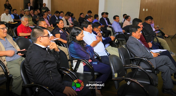 Gobierno regional de Apurímac desarrolló el taller de presupuesto participativo 2025