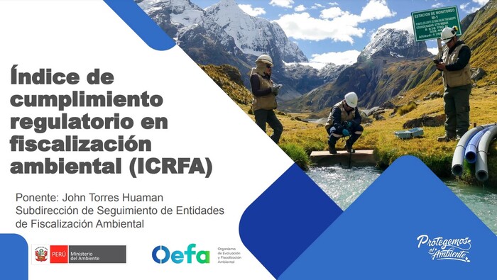 Personal participa del curso virtual de Fiscalización ambiental en minería - Marco general de la fiscalización ambiental