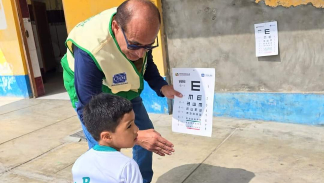 Campaña de Salud Ocular se realizó en el AA.HH. Dignidad Nacional de Mala.